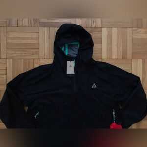 Size XL Mens Nike ACG Trail Snacks Storm-FIT ADV 1/4 Zip Jacket Black FQ3062-010